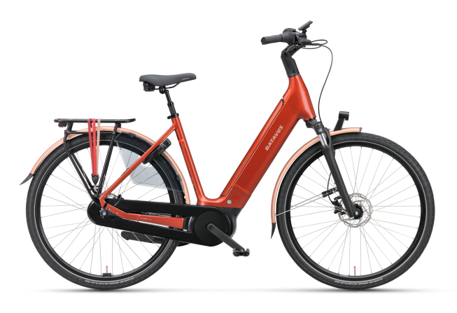 Batavus Finez E-go  Power Plus 750 - Low dark orange  - 1