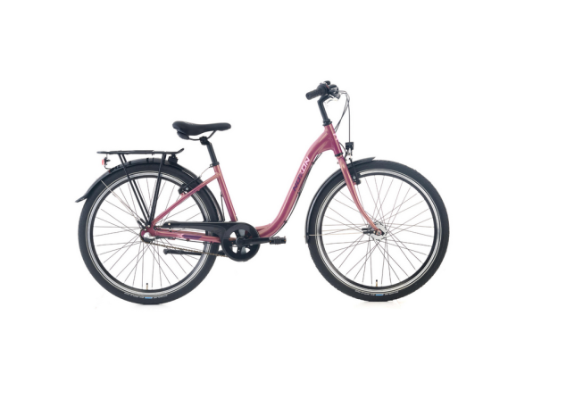 Noxon Breeze Wave, 26", dusky pink, 3-Gang SHIMANO "Nexus" Rücktritt, 38 cm - 1