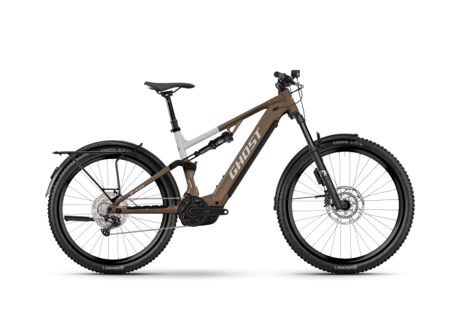 Ghost E-ASX ABS HIGH EQ Uni coffee tropic rose/coffee arctic dust - glossy 2026 - 1