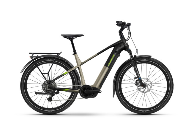 Haibike TREKKING 4 - High High calm sand/lime glänzend 2026 - 1