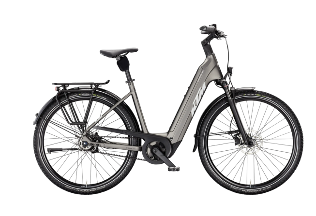 KTM  MACINA CITY PX 830 BELT MACHINE GREY MATT (GREY+BLACK) - 1