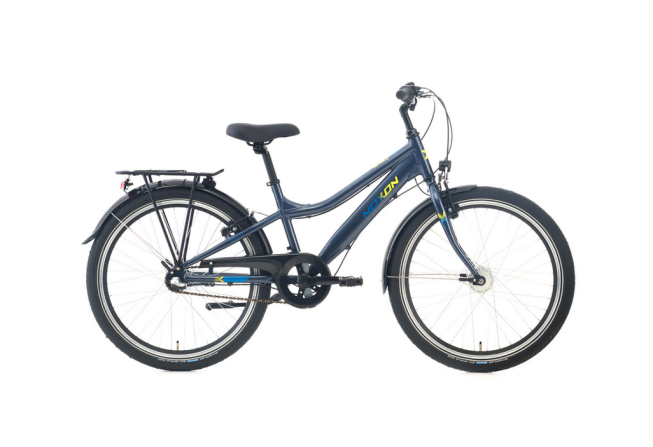 Noxon Rocket Dirt, 24", dark blue, 8-Gang SHIMANO "Tourney TY 300", 34 cm - 1