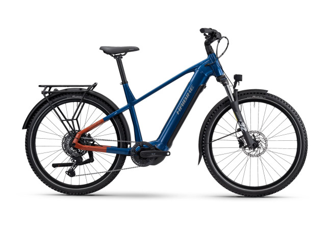 Haibike TREKKING 4 - High  blue/orange/silver glänzend 2025 - 1