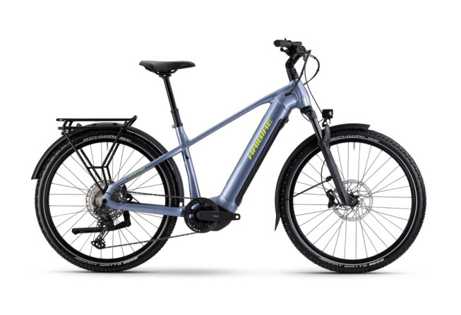 Haibike TREKKING 7.5 - High h blue slate/yellow glänzend 2025 - 1