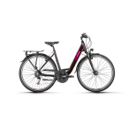  Trequana Wave, 28", rosso brown, 3x8-Gang Microshift "RD-M26L", 51 cm / M